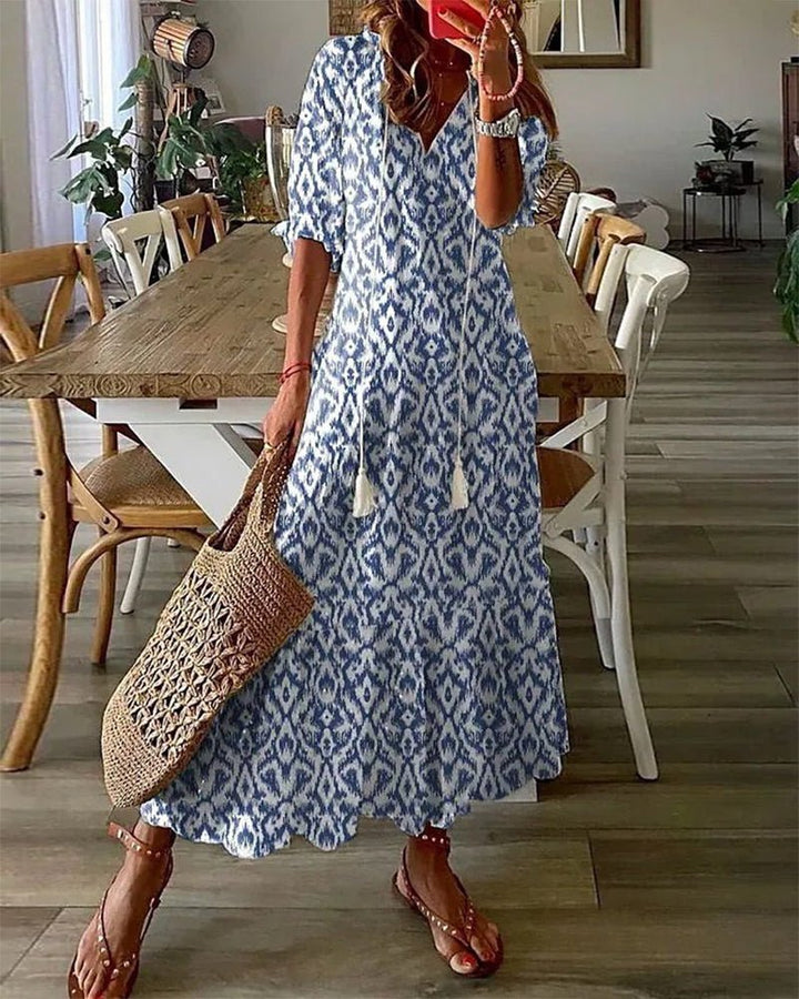 Leri - Lässiges Boho-Kleid mit Schmeichelhafter Passform