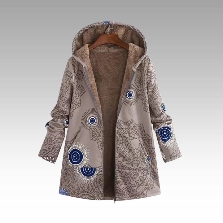 Cozeva - Warme und Weiche Kapuzenjacke für Damen