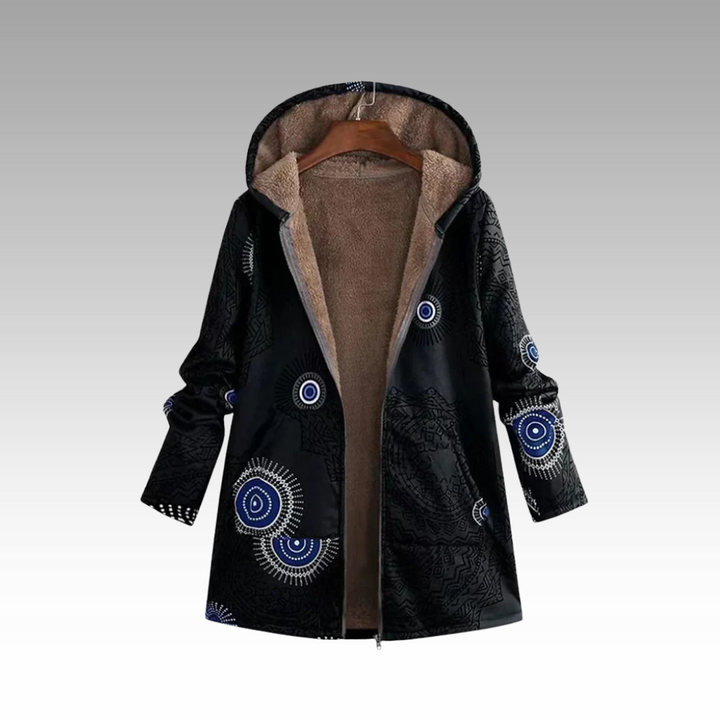 Cozeva - Warme und Weiche Kapuzenjacke für Damen