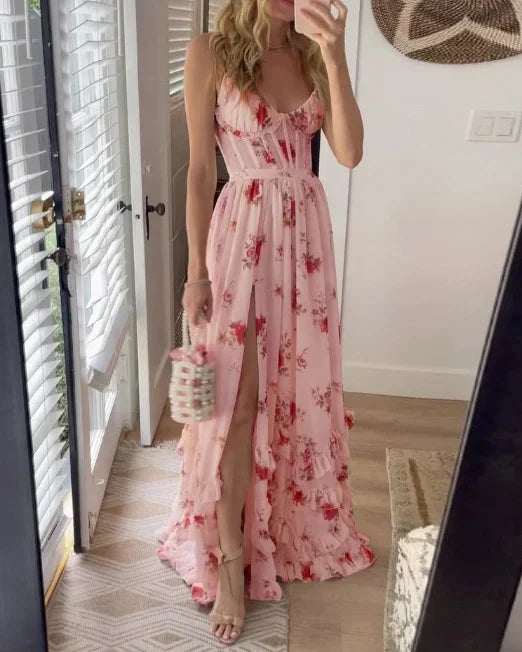 Linde - Romantisches Blumenkleid