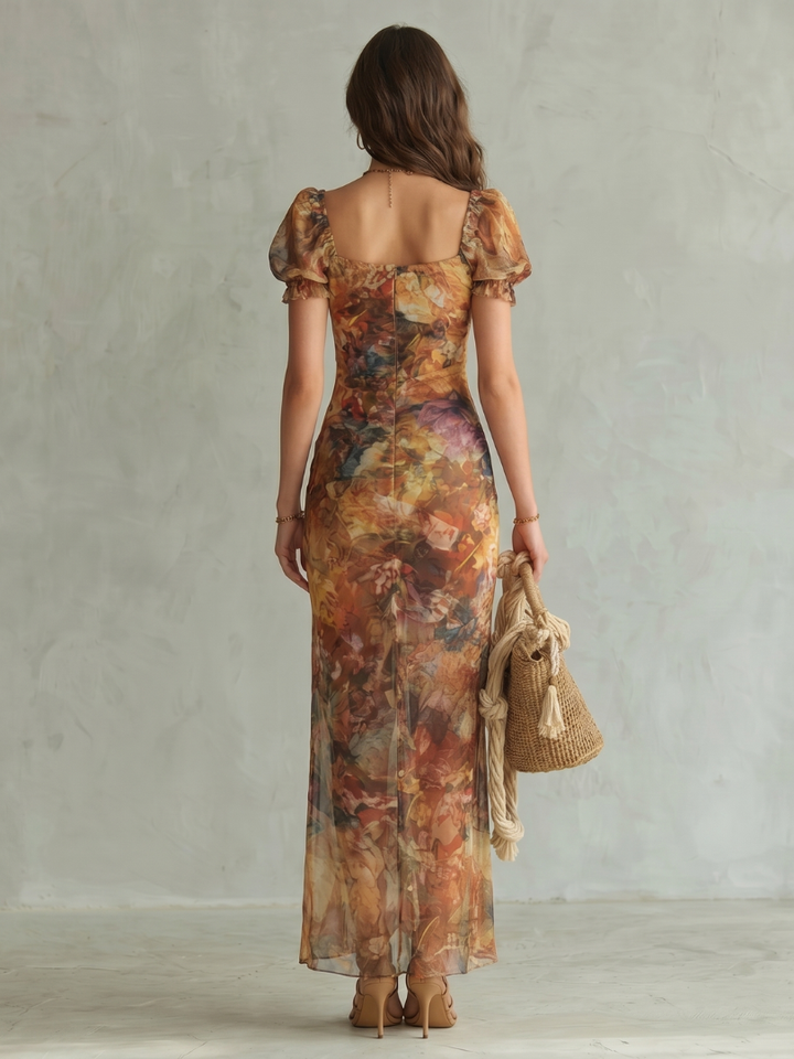 Ciel - Midikleid mit Volantärmeln