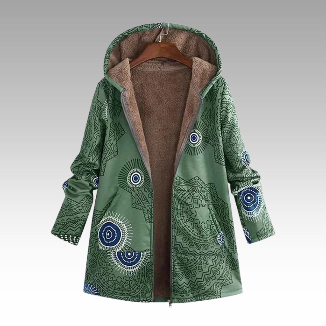 Cozeva - Warme und Weiche Kapuzenjacke für Damen