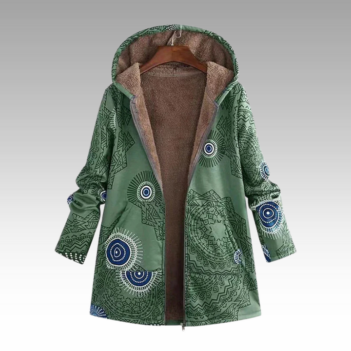 Cozeva - Warme und Weiche Kapuzenjacke für Damen