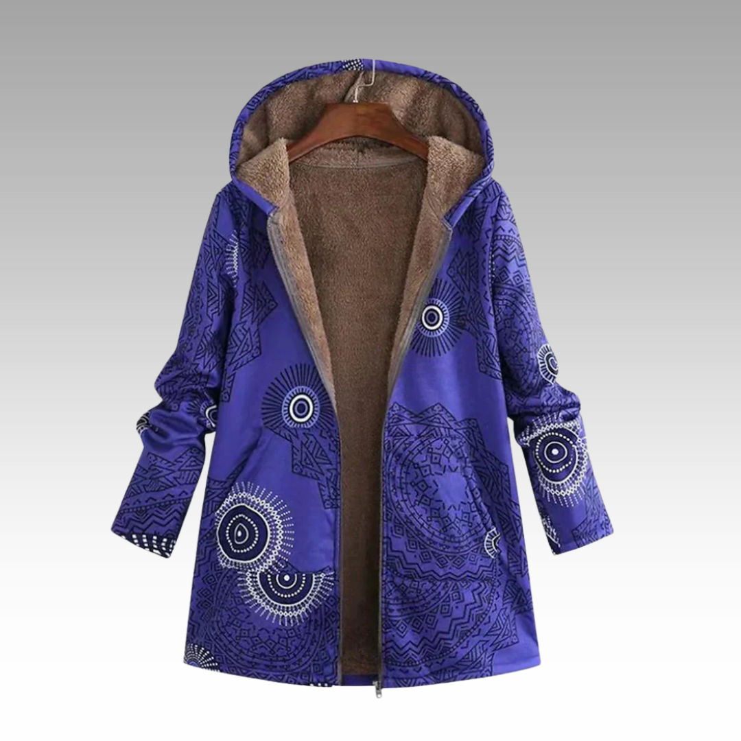 Cozeva - Warme und Weiche Kapuzenjacke für Damen