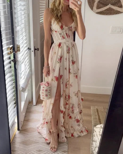 Linde - Romantisches Blumenkleid