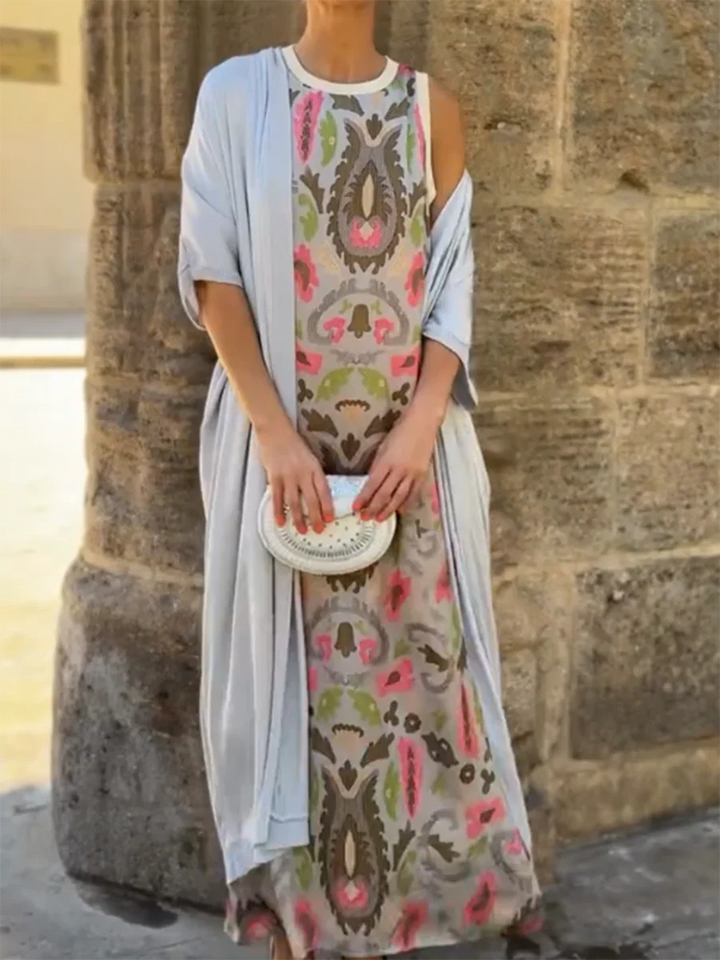 Donnie - Zweiteiliges Kleid im Boho-Chic-Stil