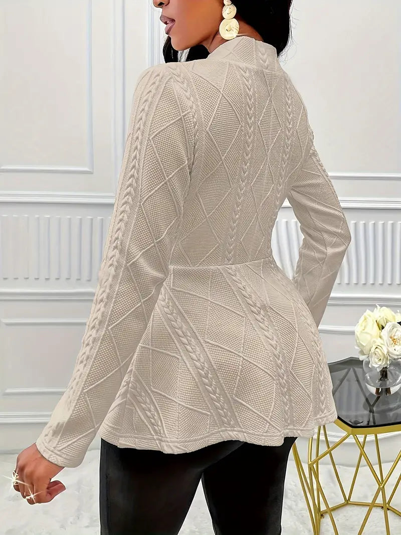 Savannah – Eleganter Strickblazer