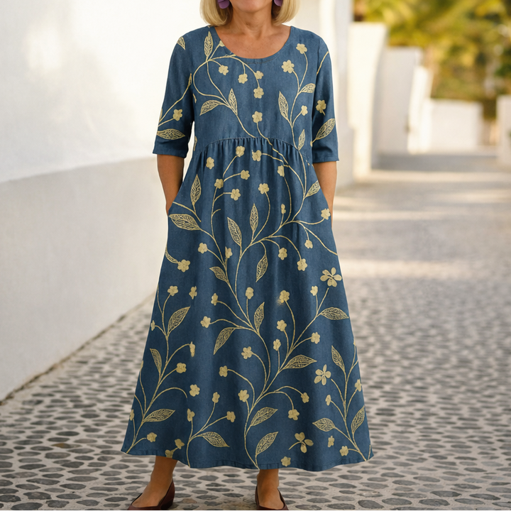 Lily - Midi-Kleid - Mühelose Bequemlichkeit