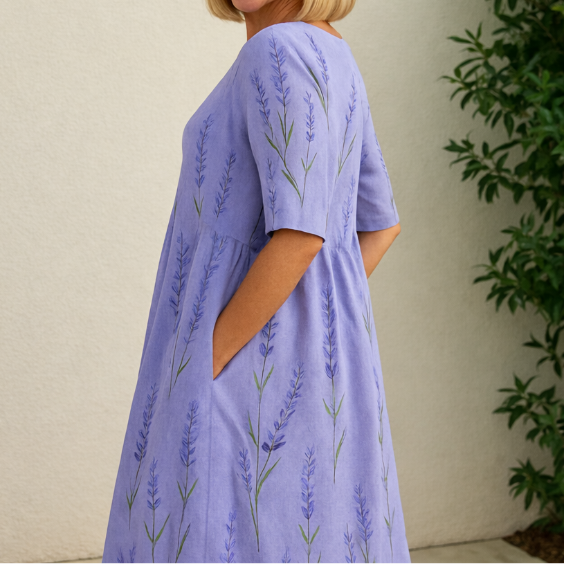 Lily - Midi-Kleid - Mühelose Bequemlichkeit