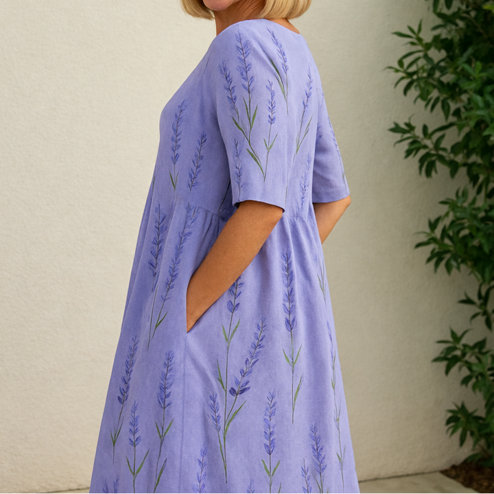 Lily - Midi-Kleid - Mühelose Bequemlichkeit