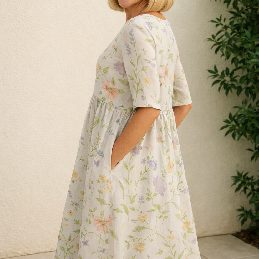 Lily - Midi-Kleid - Mühelose Bequemlichkeit