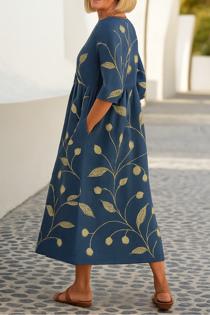 Lily - Midi-Kleid - Mühelose Bequemlichkeit