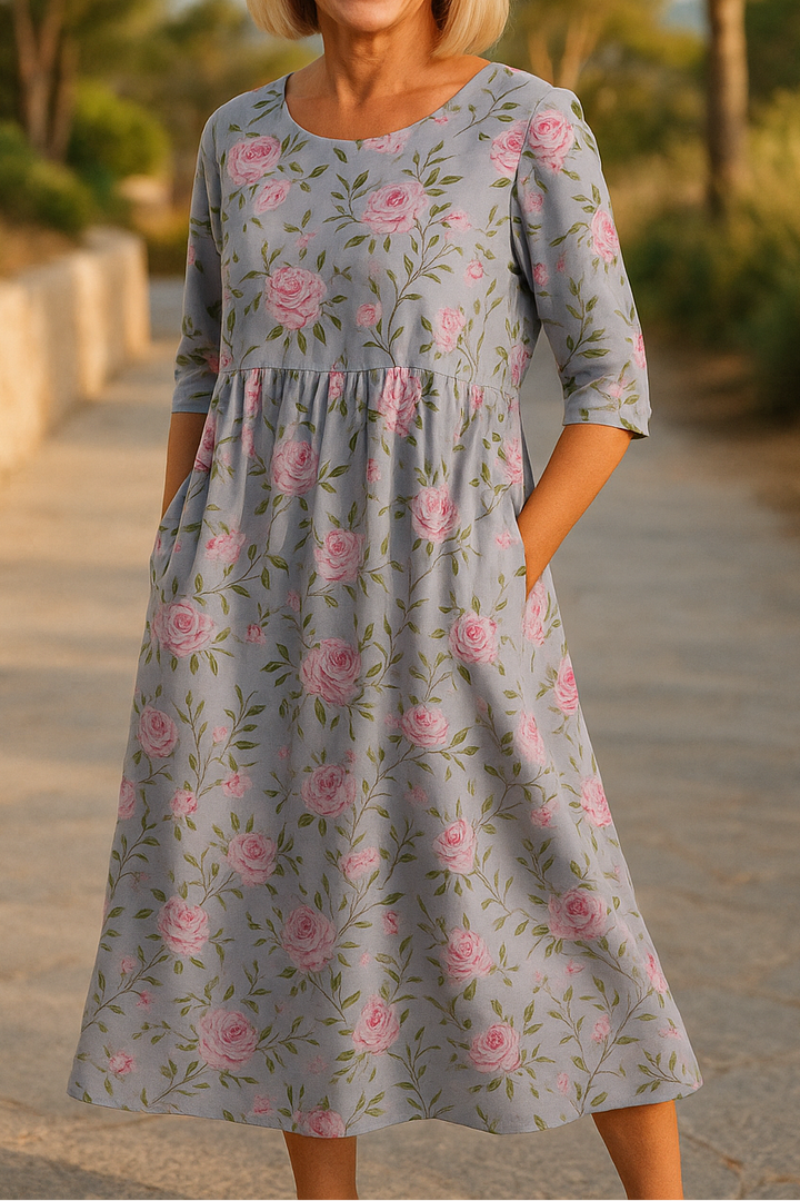 Lily - Midi-Kleid - Mühelose Bequemlichkeit