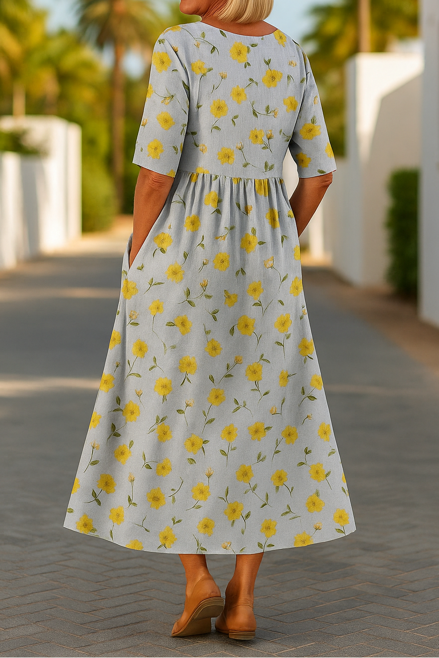 Lily - Midi-Kleid - Mühelose Bequemlichkeit