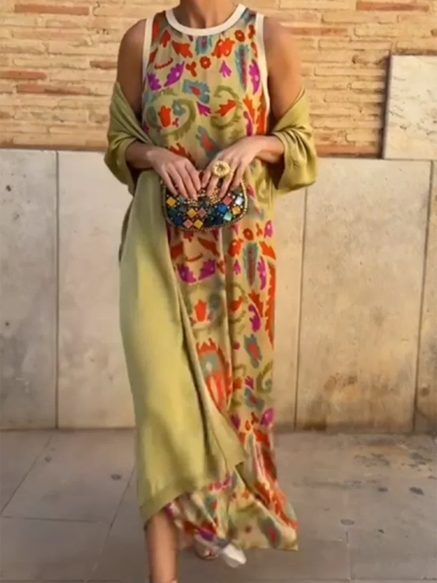 Donnie - Zweiteiliges Kleid im Boho-Chic-Stil