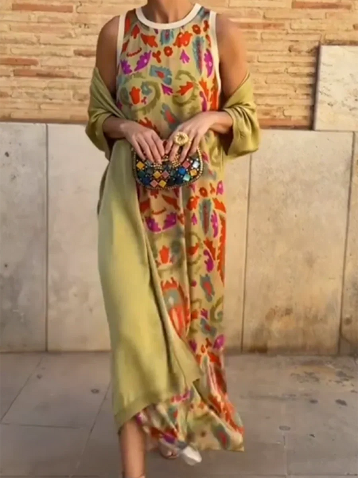 Donnie - Zweiteiliges Kleid im Boho-Chic-Stil