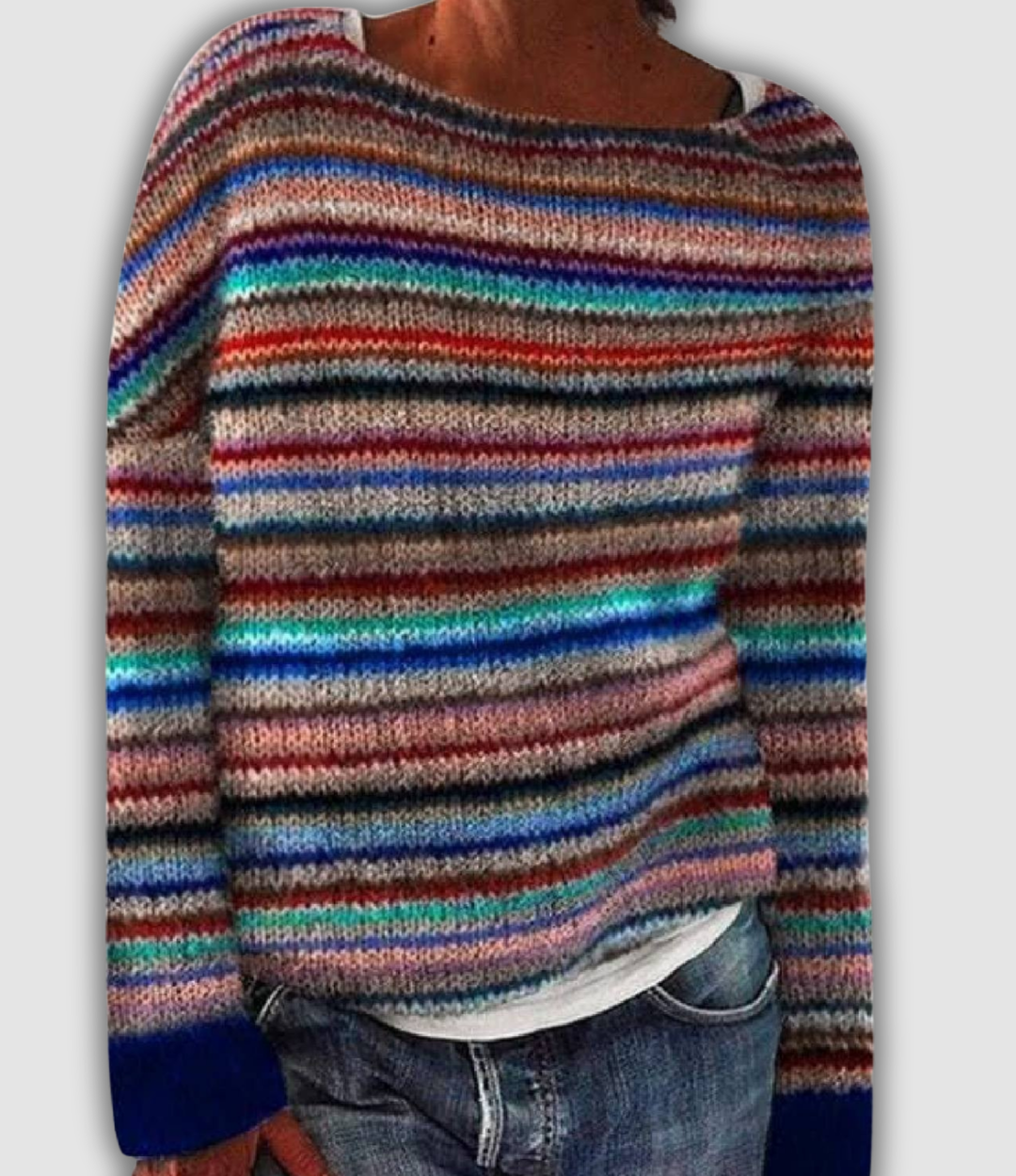 Jorina - Gemütlicher Retro Pullover