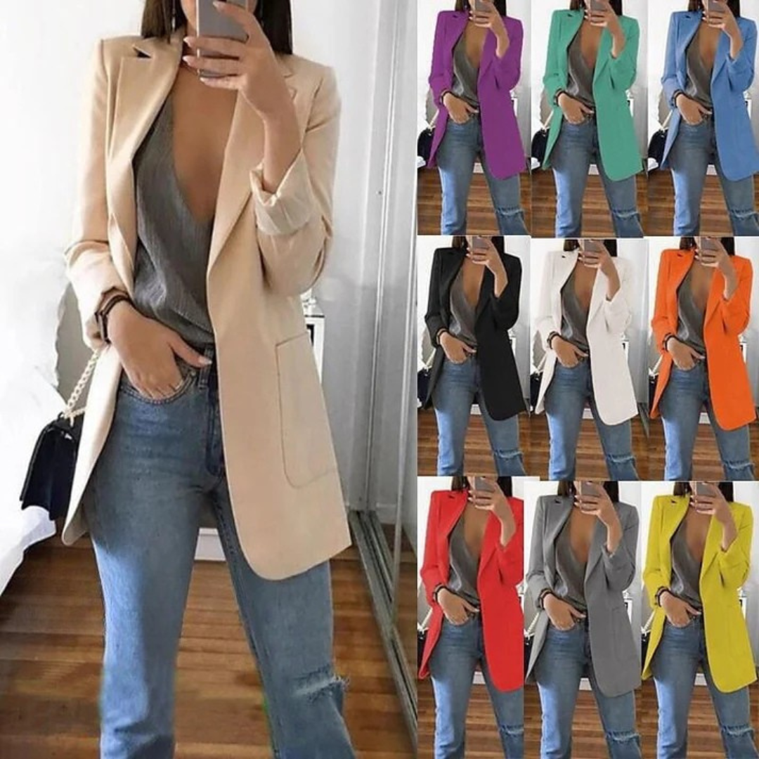 Eline – Zeitloser Blazer mit Eleganter Passform und Komfort