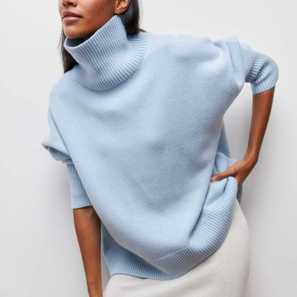Avery - Pullover mit hohem Kragen