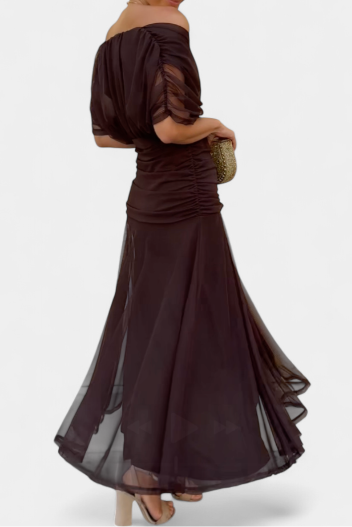 Sarah - Langes Blumenkleid