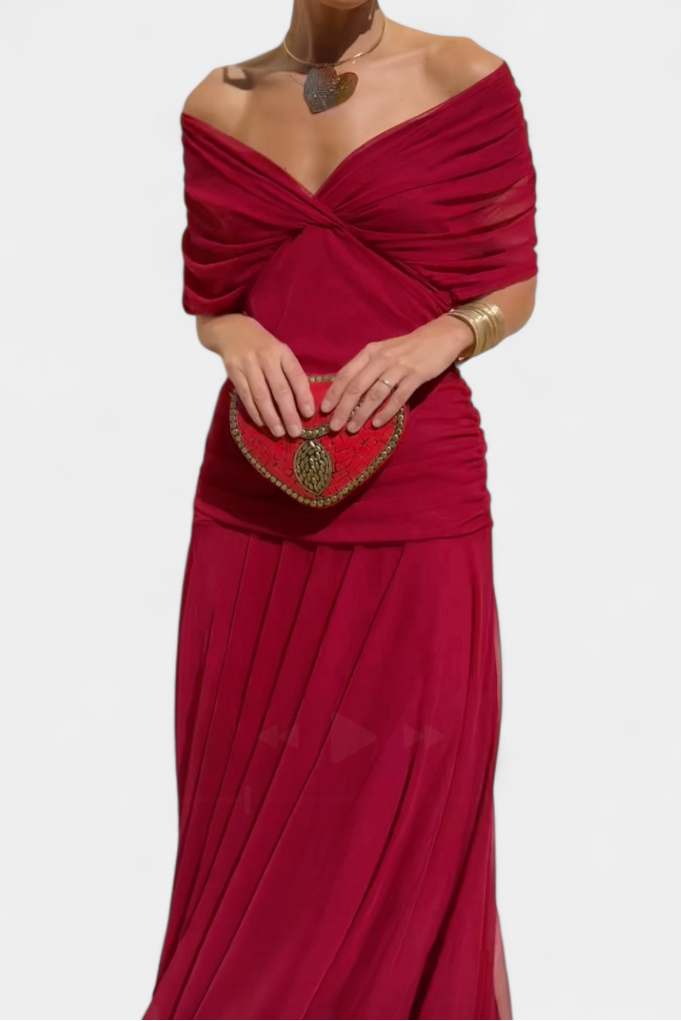 Sarah - Langes Blumenkleid