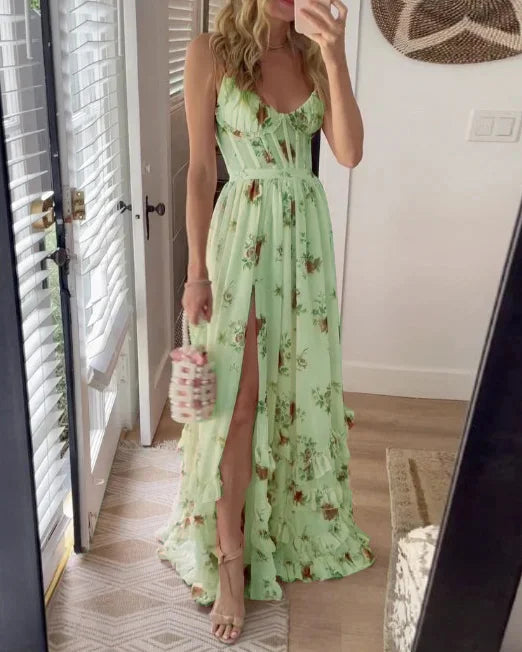 Linde - Romantisches Blumenkleid