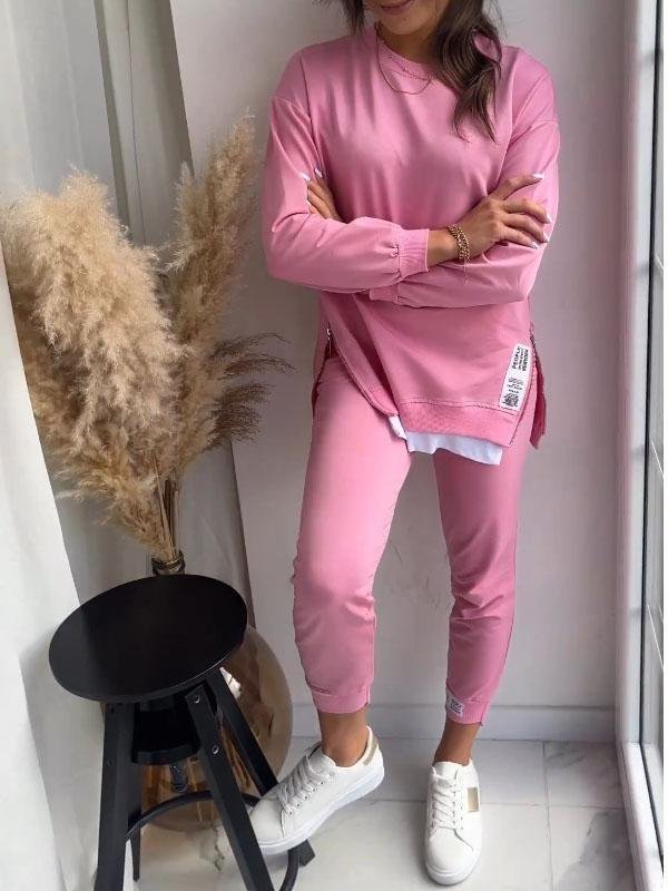 Comvia - Entspanntes und Bequemes Zweiteiliges Set für Damen