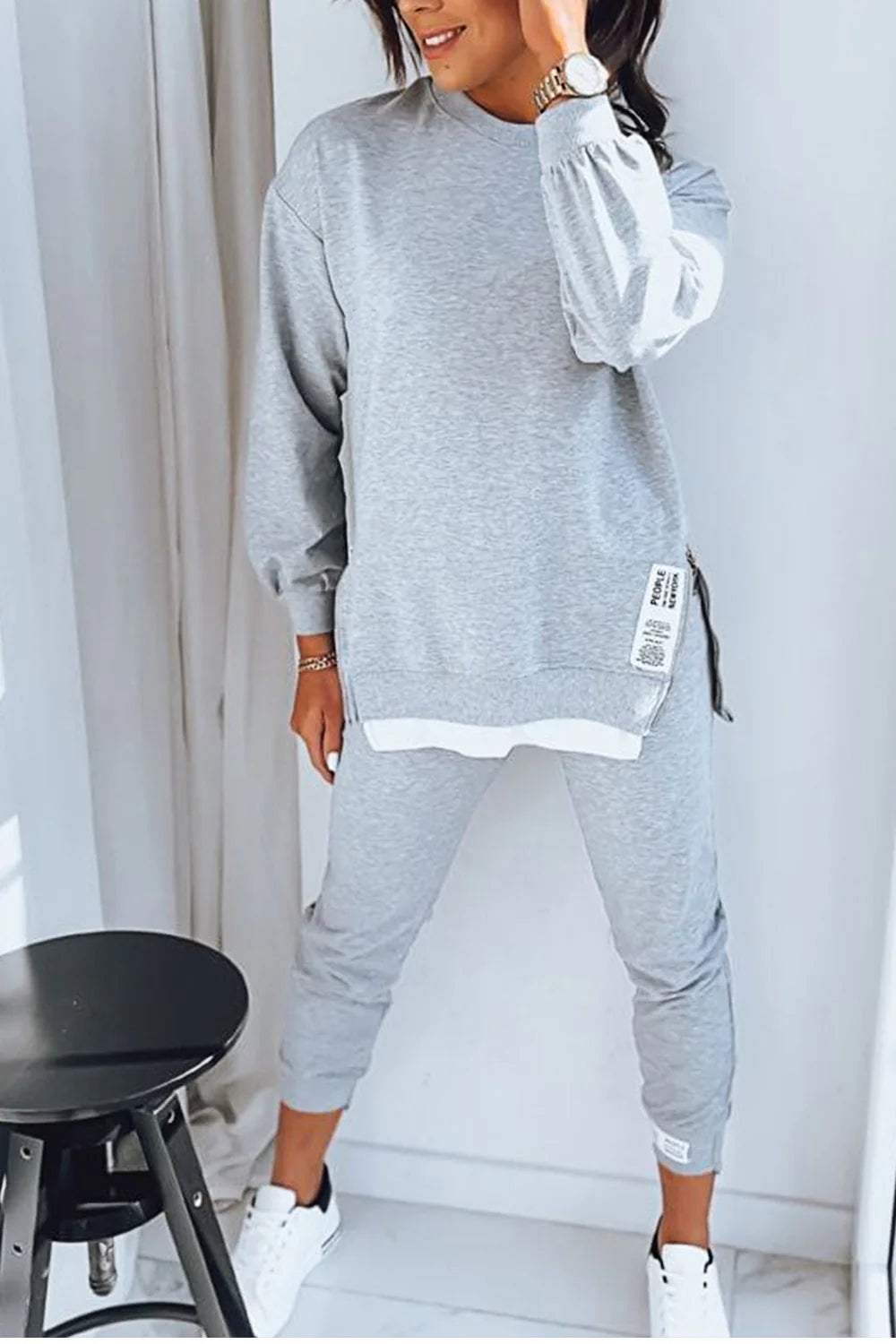 Comvia - Entspanntes und Bequemes Zweiteiliges Set für Damen