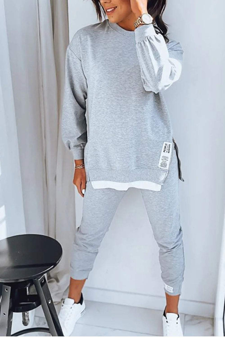 Comvia - Entspanntes und Bequemes Zweiteiliges Set für Damen