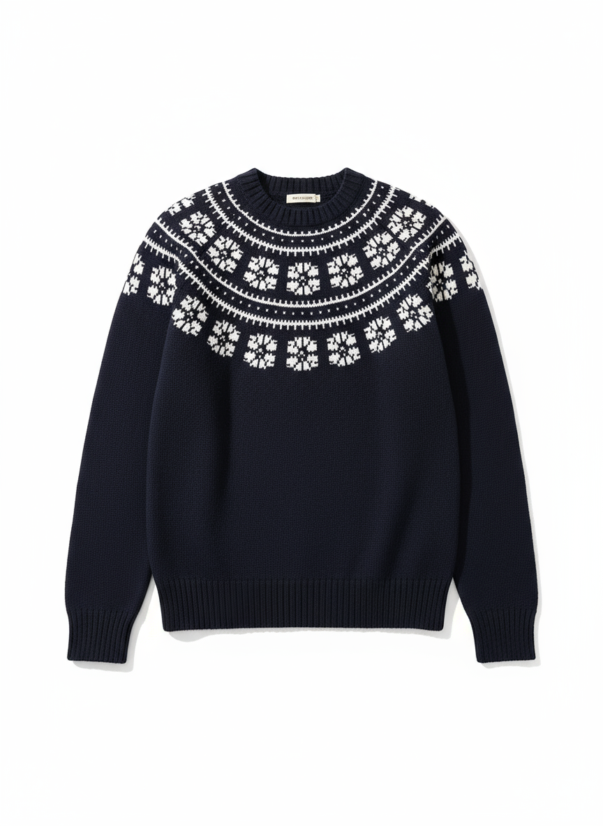 Noah | Vintage Isländischer Pullover