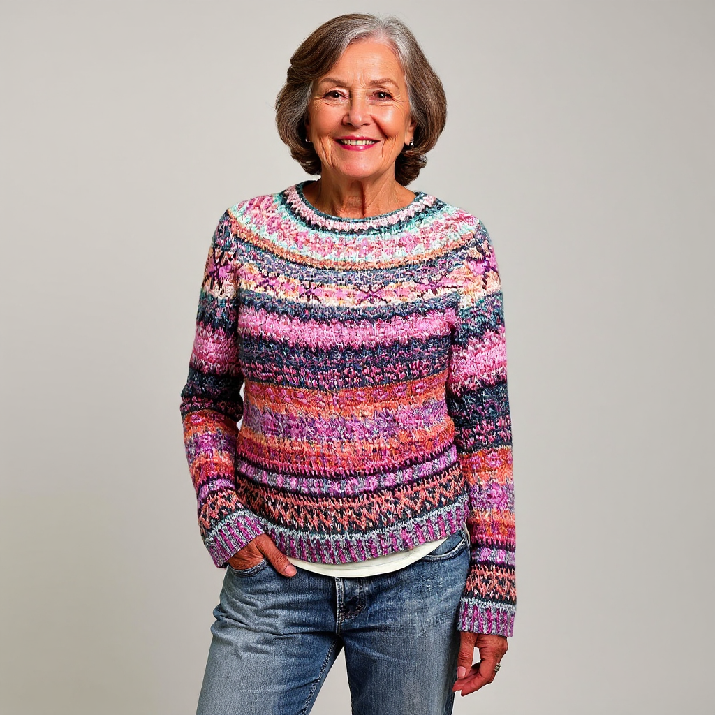 Amy | Vintage Islandpullover