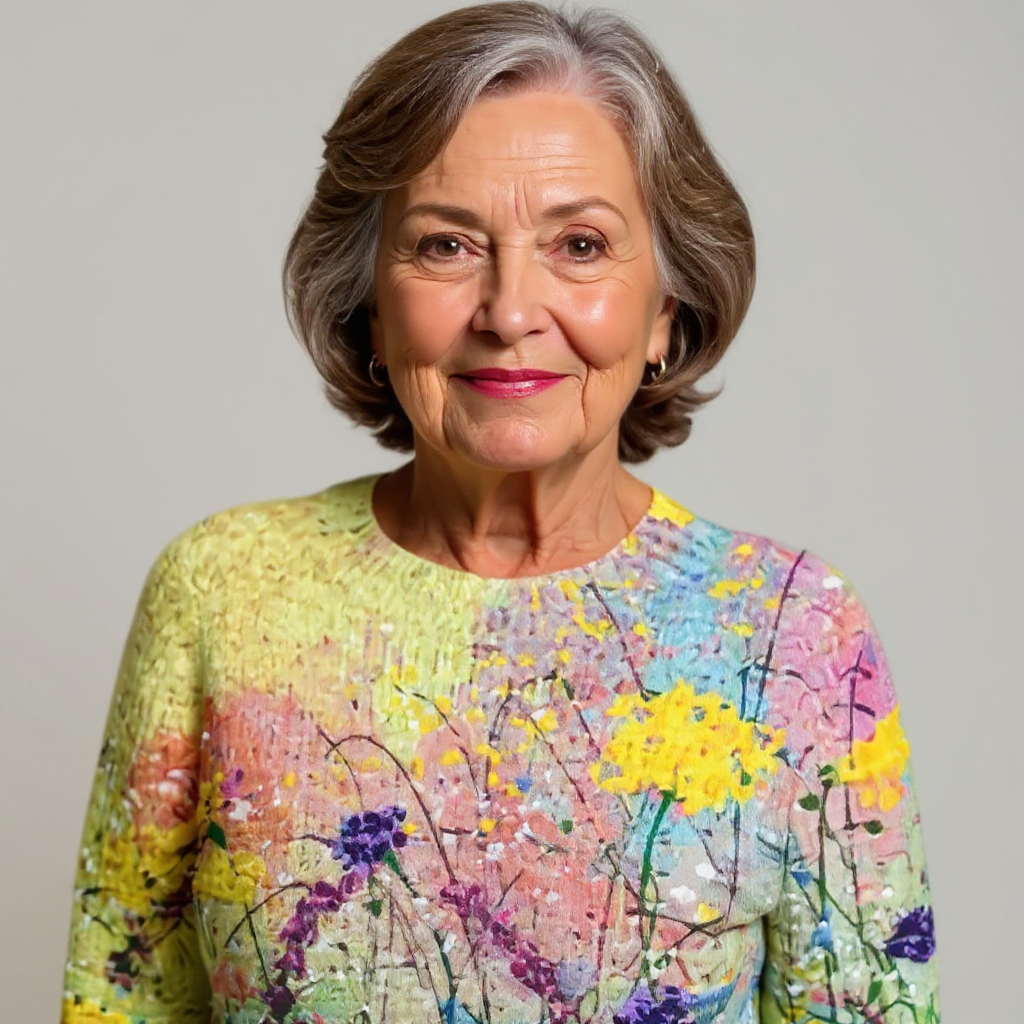 Grace | Vintage 3D Islandpullover