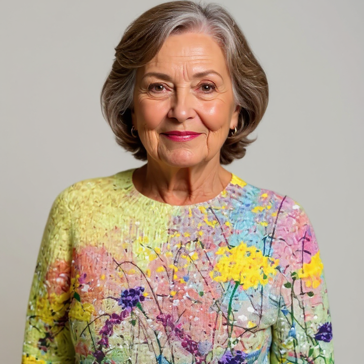 Grace | Vintage 3D Islandpullover