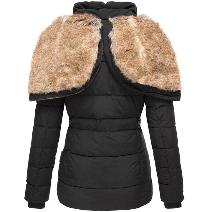 Hanne – Winterjacke mit Flauschigem Kragen und Schmaler Passform