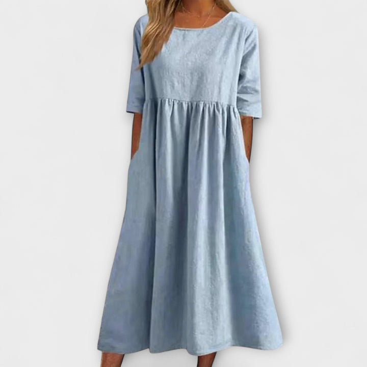 Mia - Moderne Bluse Kleid