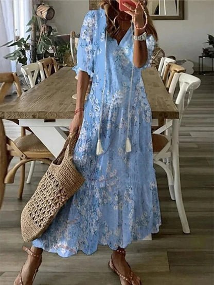 Leri - Lässiges Boho-Kleid mit Schmeichelhafter Passform