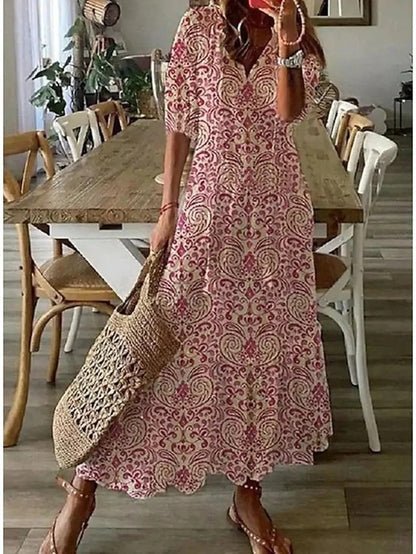 Leri - Lässiges Boho-Kleid mit Schmeichelhafter Passform