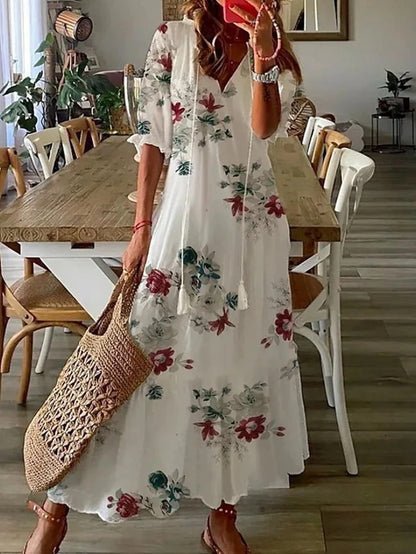 Leri - Lässiges Boho-Kleid mit Schmeichelhafter Passform